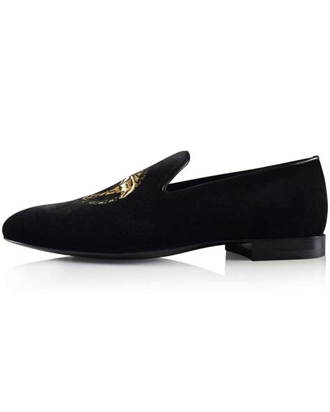 mens versace velvet loafers|Versace loafers on sale.